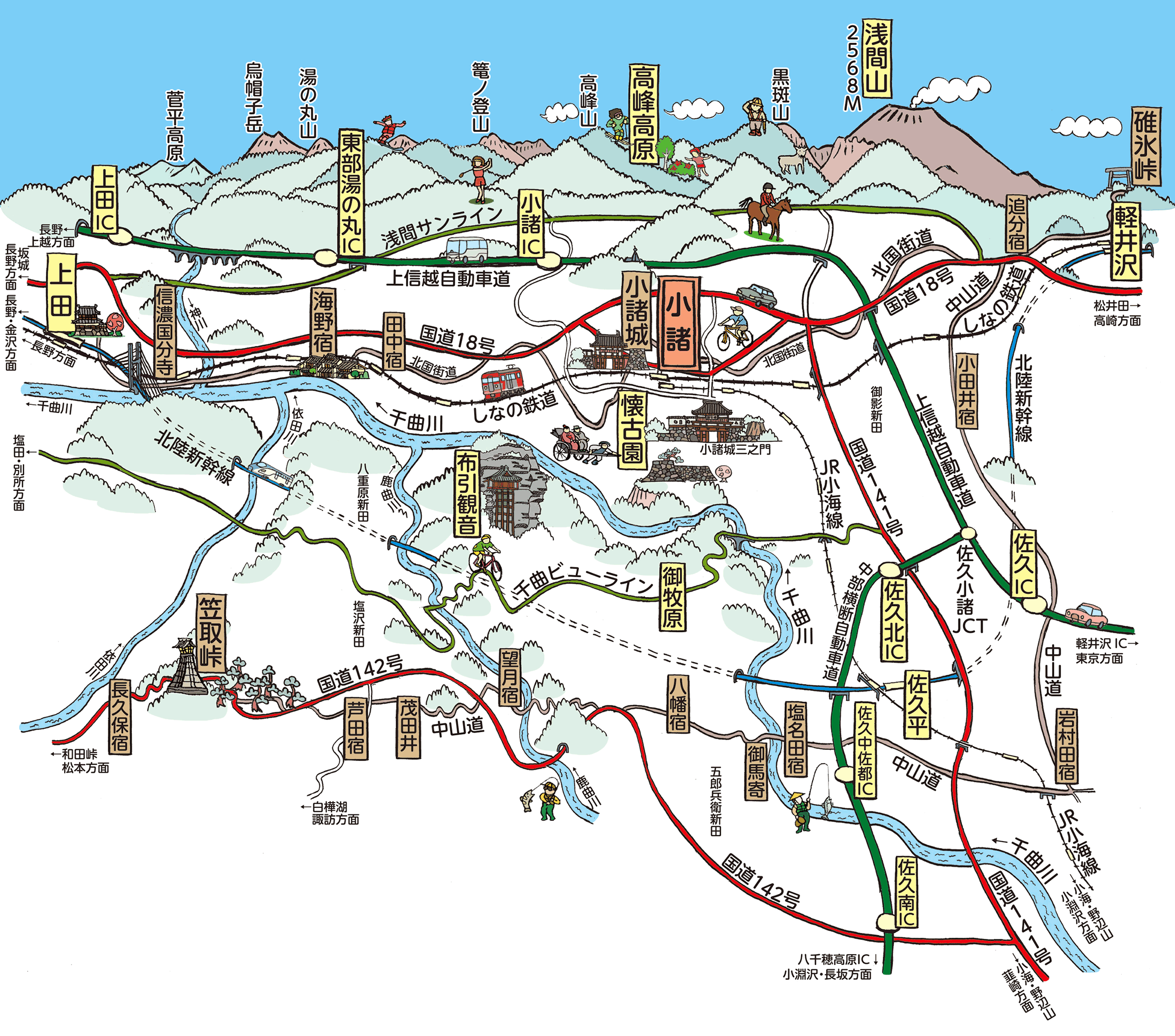 市内交通マップ